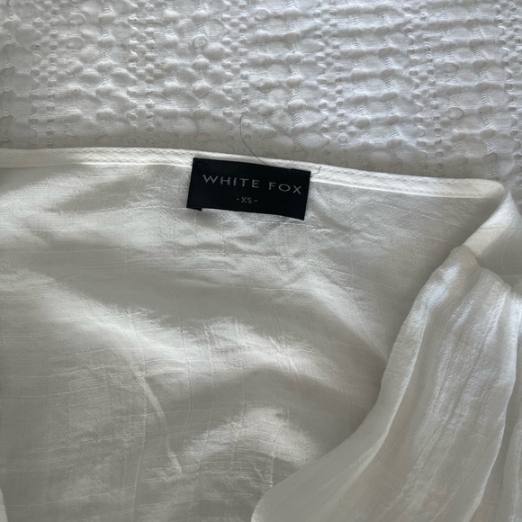 White fox lace up top - Picture 5 of 5